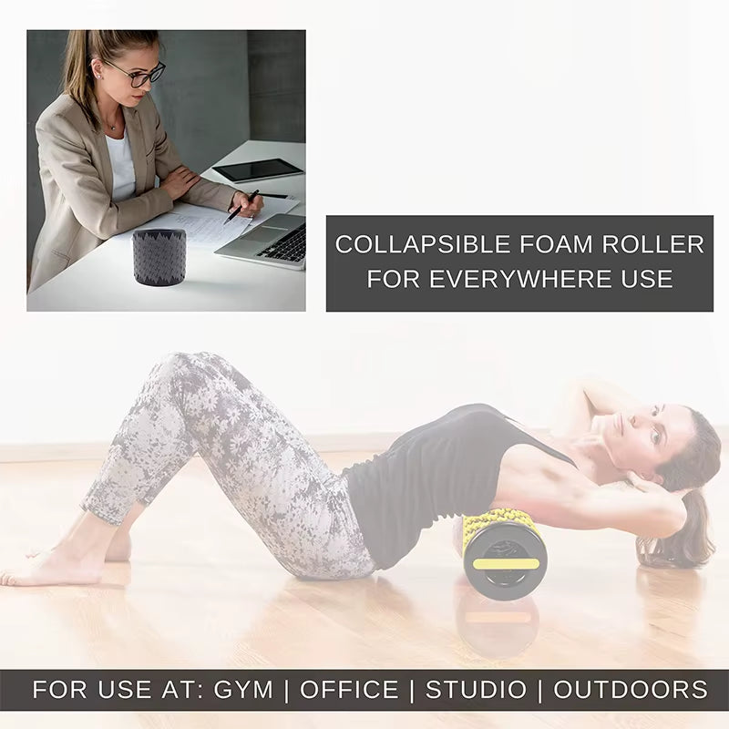 Foam Roller Equipment for Sore Muscle, Tissues Massage Rollers for Maximum Tension Relief for Deep Tissue Pain Relief